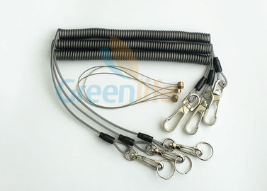 Protezione ritrattabile per gli strumenti, un allungamento massimo di caduta del cavo della bobina del cavo di corda di sicurezza dei 3 tester