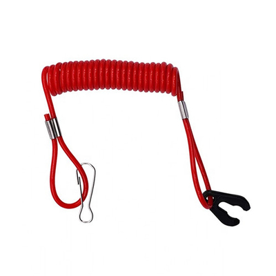 Corde di poliuretano estensibile, bobina flessibile, cordone rosso allungato