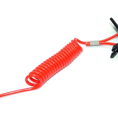Red Boat Motor Outboard Motor Kill Stop Switch Safety Tether Lanyard