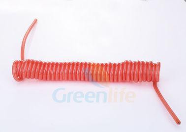 cordicella arrotolata su ordinazione dello strumento di sicurezza di 5mm senza corda di plastica rossa dell'hardware