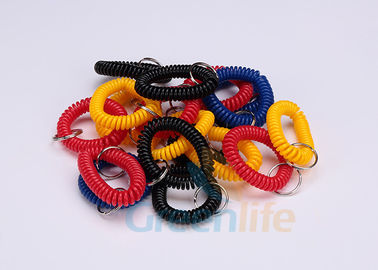 Vari colori dell'anello della saldatura del polso della bobina degli accessori di plastica piani spaccati del distintivo